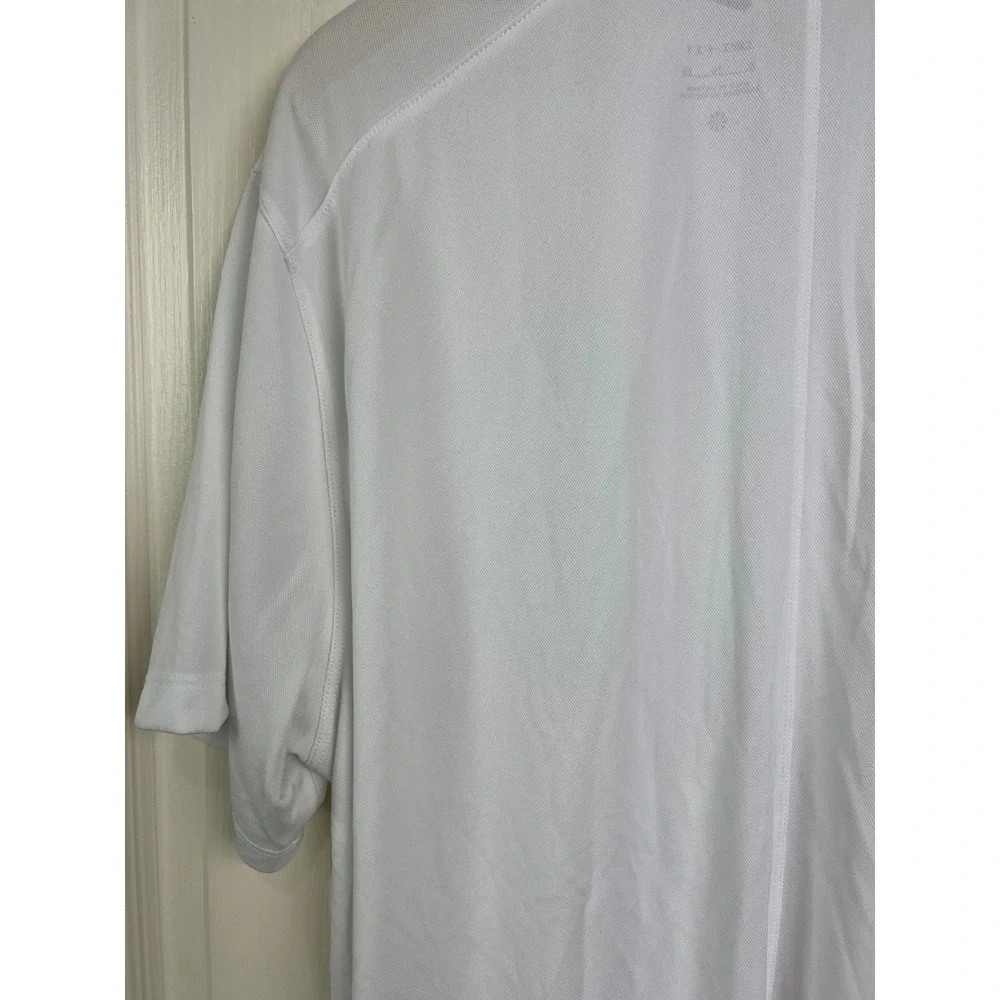 Nike Golf Polo Mens XL Dri-Fit Short Sleeve Athletic Shirt DH0822-100 White B17‎